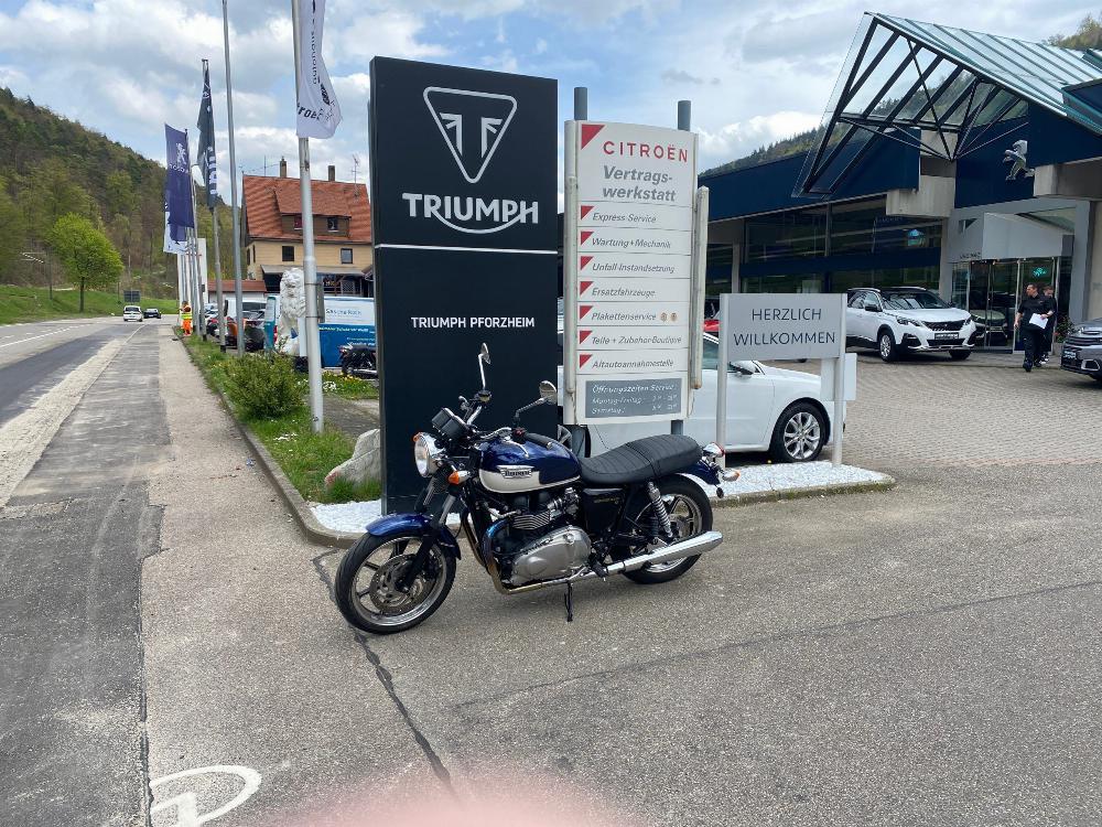 Motorrad verkaufen Triumph Bonneville SE Ankauf